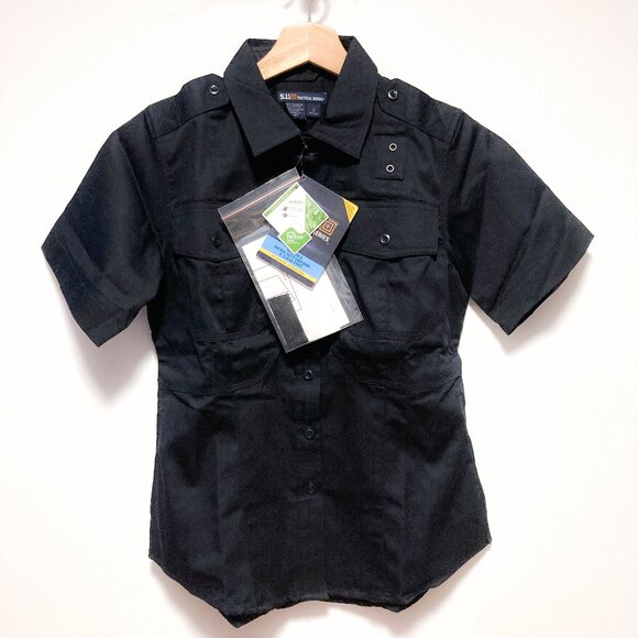 Women’s Taclite Class B Short Sleeve Shirt XS Midnight Navy - Picture 1 of 11